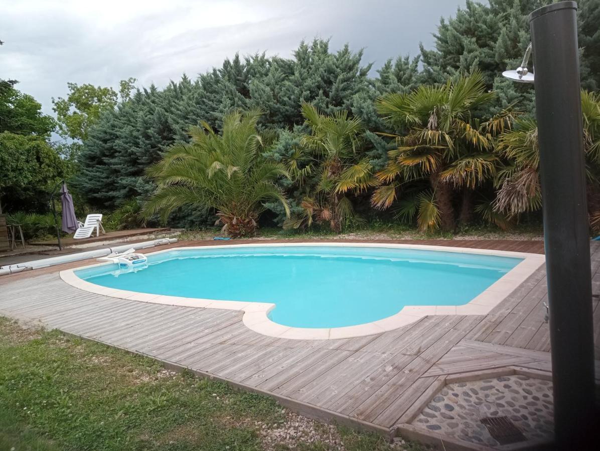 La Canette De Phil - Chambre D'Hotes, Independante - Vue Sur Piscine Samatan Bagian luar foto